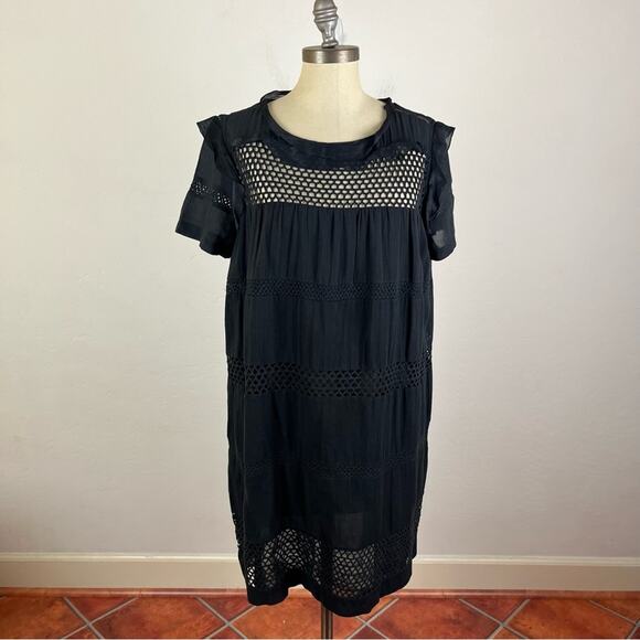 Isabel Marant Etoile Caleen Shift Dress in Black - Picture 2 of 8